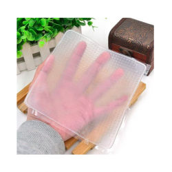 Multifunctional reusable silicone food wrap cover lids 4 pcsKitchen