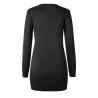 Warm mini dress with long sleeveDresses