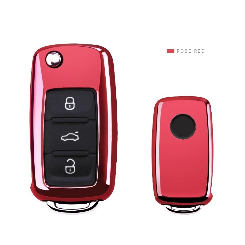 Keychain / car key cover case for Volkswagen VW Passat Golf Jetta Bora Polo Sagitar TiguanKeys