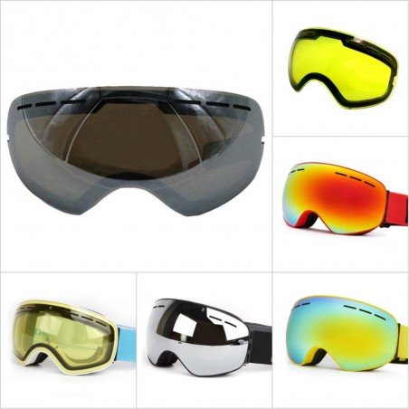 Ski - Snowboardbrille - Doppelschicht - Anti-glare - Anti-fog