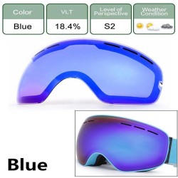 Ski - Snowboard Goggles - Double-layer - Anti-glare - Anti-fogEyewear