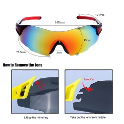 Ski Snowboardbrillen - Motorrad UV400 Sonnenbrille