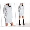 Langer Pullover - Minikleid