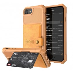 iPhone 6 6S Plus - 7 7Plus - 8 Plus - X - XS MAX - XS - XR - leather protection cover case with standCase & Protection