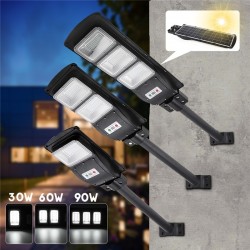 30W - 60W - 90W LED solar street light lamp - PIR motion sensor - remote control - waterproofStreet lighting