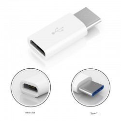 USB C auf Micro USB Adapter - OTG Kabel Typ-C Konverter 3 Stück