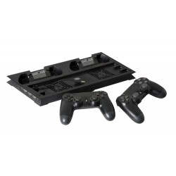 Playstation 4 Pro - vertikaler Stand - Kühlventilator - Ladestation - USB Hub