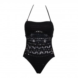 One piece swimsuit with push up