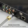 Toslink EMK - Premium - digitales optisches Audiokabel - OD8.0mm Spdif Goldstecker - 1m - 2m - 3m - 5m