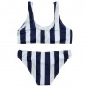 Striped swimsuit - bikini set with push up