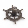 Rudder steering wheel - antique knob - furniture handle - 54mmFurniture