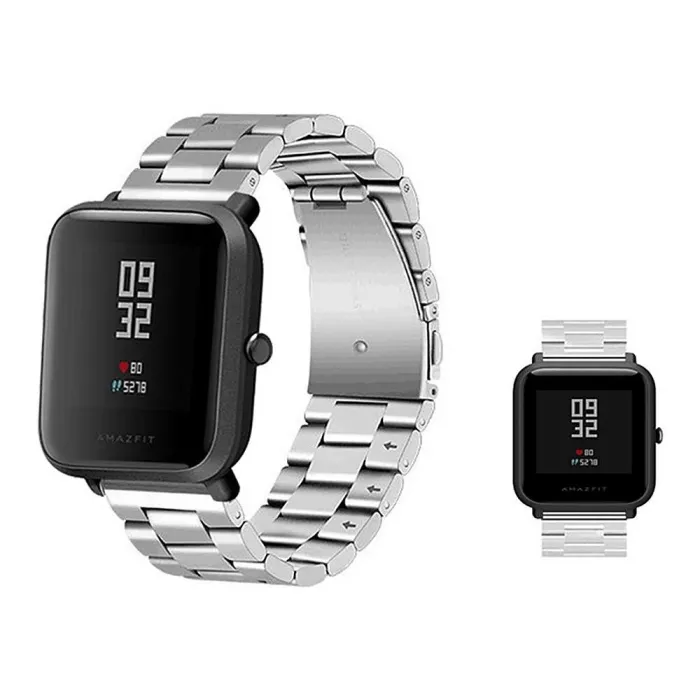 20mm - Universal Ersatzband für Smart Watch - Metall & Mesh