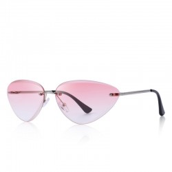 Cat eye - rimless sunglasses - UV400Sunglasses