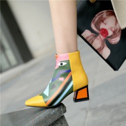 Fashion print - ankle bootsBoots