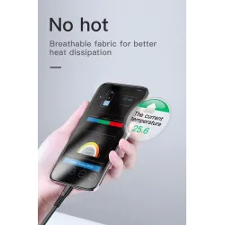 Baseus - schnelles Laden - flaches Micro USB Datenkabel