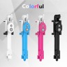 Tripod Bluetooth selfie stick with shutter button for smartphoneSelfie sticks