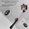 Tripod Bluetooth selfie stick with shutter button for smartphoneSelfie sticks