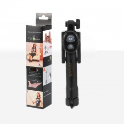 Tripod Bluetooth selfie stick with shutter button for smartphoneSelfie sticks