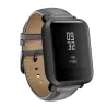 Lederband mit schwarzer Schnalle für Xiaomi Huami Amazfit Bip