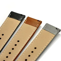 Lederband mit schwarzer Schnalle für Xiaomi Huami Amazfit Bip