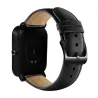 Lederband mit schwarzer Schnalle für Xiaomi Huami Amazfit Bip
