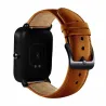 Lederband mit schwarzer Schnalle für Xiaomi Huami Amazfit Bip