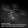 Jeder EX2mini Brushless 5.8G FPV - RC Drone Quadcopter RTF - Mit Kamera + FPV Monitor + Gläser - Modus 2 (linke Handdrossel)