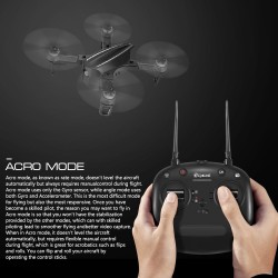 Jeder EX2mini Brushless 5.8G FPV - RC Drone Quadcopter RTF - Mit Kamera + FPV Monitor + Gläser - Modus 2 (linke Handdrossel)