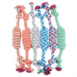 Baumwollknochen & Seil - Hundespielzeug 27cm
