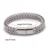 316L stainless steel bracelet with magnetic claspBracelets