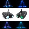 Auto & sound activated - 128 LED RGBW - laser lamp - projectorStage & events lighting