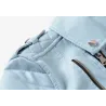 Weiche Lederjacke mit Reißverschluss