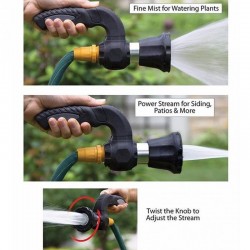 Einstellbare Wasserpistole - Schlauchdüse - Gartenspray