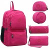 Waterproof nylon backpack 5 pcs setSets