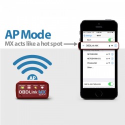 OBDLink MX Wi-Fi professional OBD2 scan tool for Windows & Android - car data diagnosticsDiagnosis