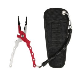 Fishing plier with bag - multi-functional tool for wire cutting & hook removerTools