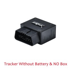 Mini plug & play OBD GPS tracker - GSM OBDII vehicle tracking device - 16 PIN interface with software & appGPS trackers