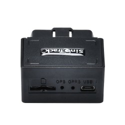 Mini plug & play OBD GPS tracker - GSM OBDII vehicle tracking device - 16 PIN interface with software & appGPS trackers