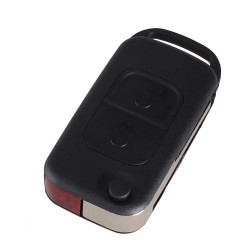 Faltschale - Schlüsselgehäuse - 2 Tasten für Mercedes Benz SLK E113 A C E S W168 W202 W203