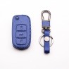 Car key leather cover for Volkswagen Polo B5, B6, Golf 4, 5, 6, Jetta, MK6, TiguanKeys