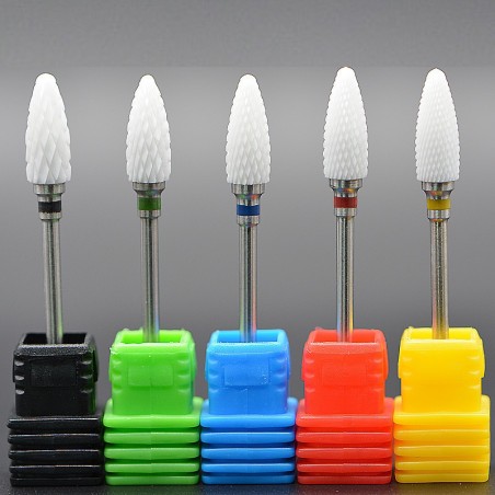 Ceramic nail drill bits for electric manicure machine - spare partNail drills