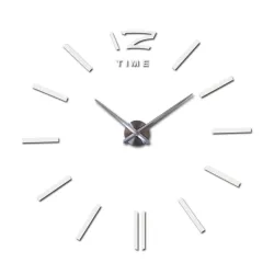 Große dekorative DIY Wanduhr