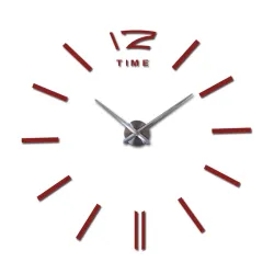 Große dekorative DIY Wanduhr