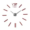 Große dekorative DIY Wanduhr