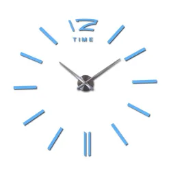 Große dekorative DIY Wanduhr