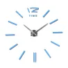 Große dekorative DIY Wanduhr