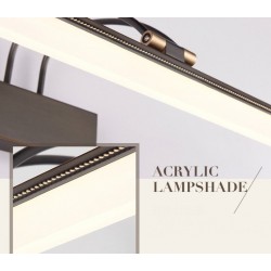 Amerikanischer Stil Badezimmer Spiegel Licht - LED Wandleuchte - Lampe - 8W - 39 cm