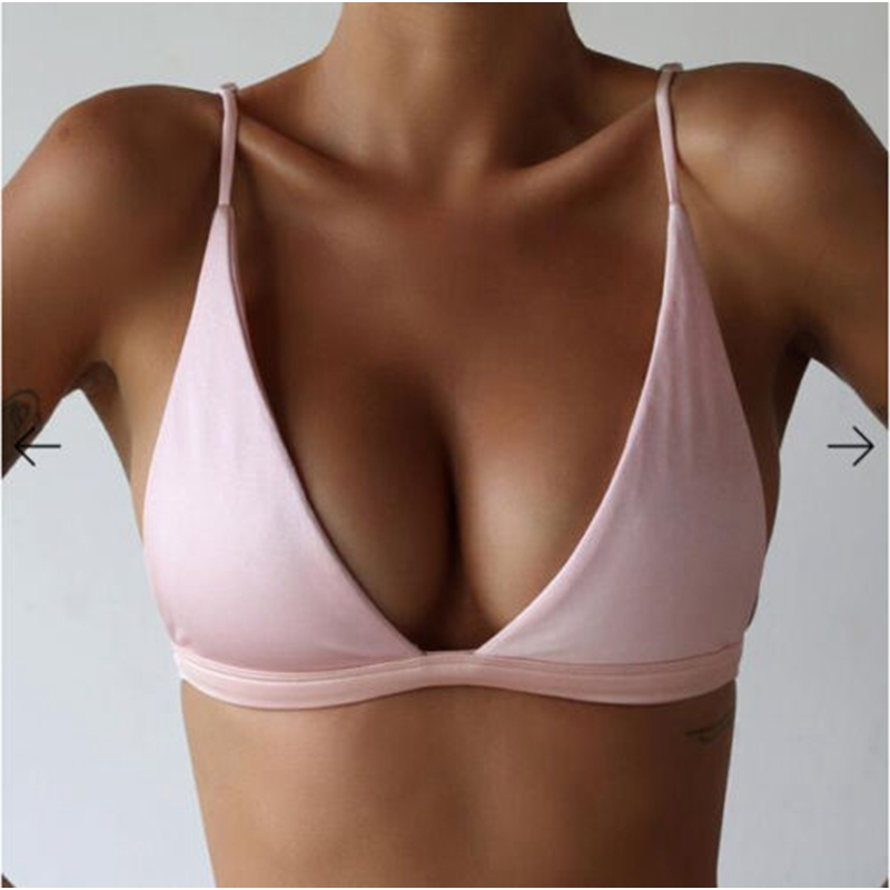 Sexy bikini bra with push up