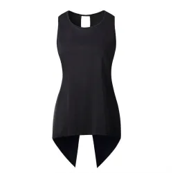 Cross irregular blouse - elegant topBlouses & shirts