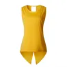 Kreuz unregelmäßige Bluse - elegantes Top